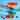 Manku Zig Zag Ramp Racer Track Set – Colorful Race Car Fun for Kids