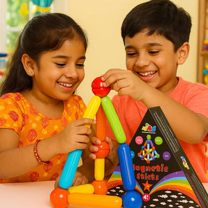 Awals Magnetic Sticks Blocks | Creative & Budget-Friendly STEM Toy