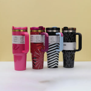 Barbie Print Stanley Travel Tumbler – Durable Stainless Steel Mug with Lid & Handle