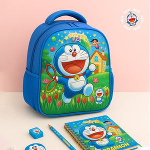 Doraemon School Bags for Kids – Bright, Comfy & Kid-Friendly