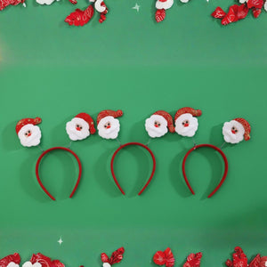 Christmas Hairband Santa (Pack of 3)