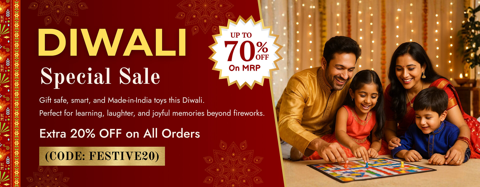 Sognoz Toys & Gifts – Diwali Sale Up to 70% OFF in India